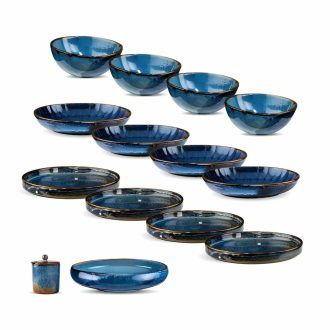 Családi étkészlet DEEP BLUE - VERLO