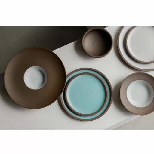 Lapostányér 20 cm kék  CHOCO - VERLO, 6 darab/csomag