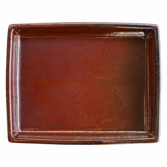   Mély szögletes tál 22.5x17.5 cm FLAME - VERLO, 4 daran/csomag