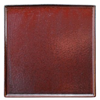 Szögletes tányér 23x23 cm FLAME - VERLO, 4 darab/csomag