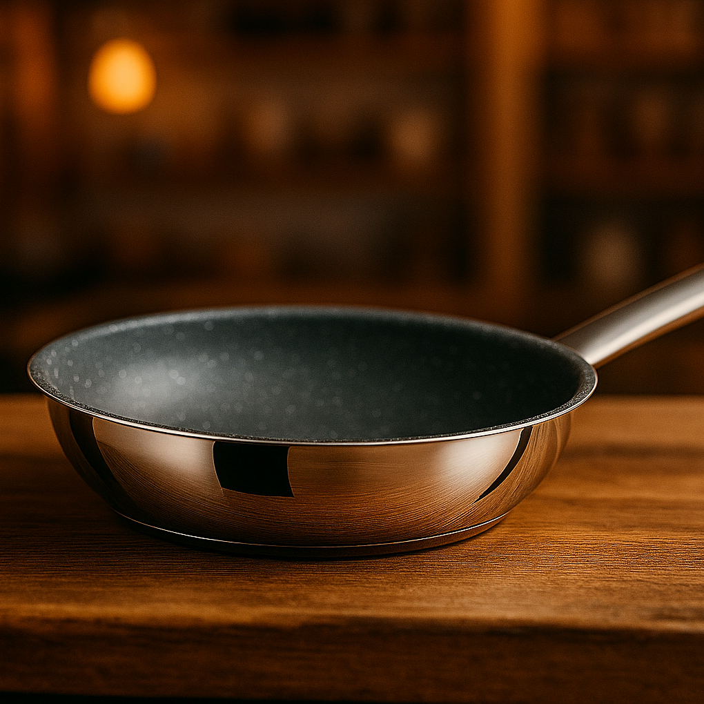 Gránit bevonatos serpenyő karbantartása. Tippek a hosszú élettartamhoz.